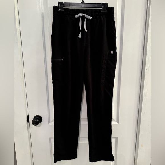 Figs Other - Figs High Waisted Yola Skinny Scrub Pants Black
OG Scrunch Waistband Medium